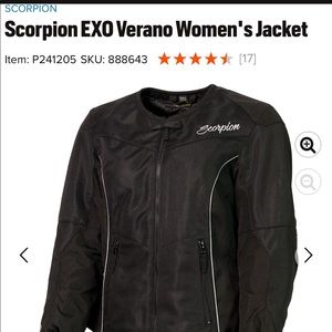 Women’s Scorpion Motorcycle Jacket